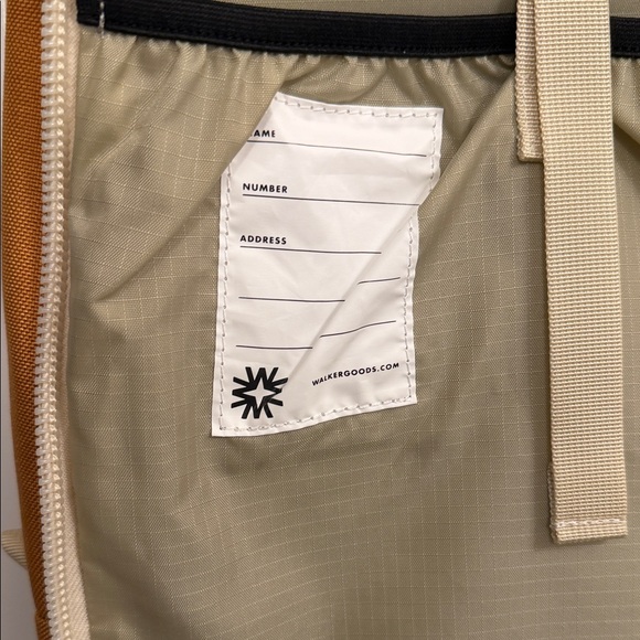 NWT Walker Goods Arrow Pack Orange Backpack - Picture 4 of 9